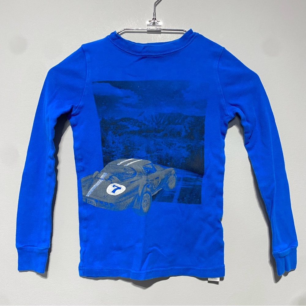 🛍️4 for 20$ / Joe Fresh Long sleeve Tee / Blue / 7-8